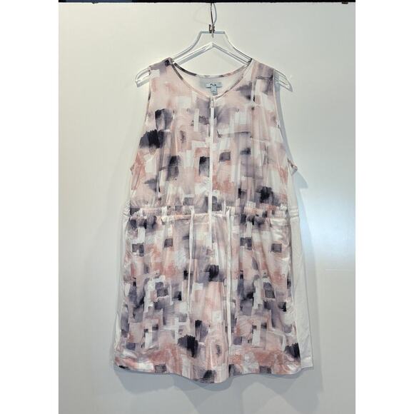 FLX Woven Active Expedition Tank Dress‎ Built-In Shorts Womens Size 2X (1536) - Picture 2 of 6